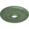 Ekena Millwork Apollo Ceiling Medallion (Canopies up to 5 5/8"), 16 1/2"OD x 3 5/8"ID x 1 1/8"P, Athenian Green CM16APAGF - alternate 2